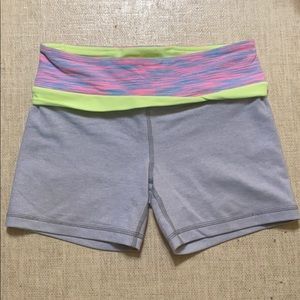 Grey Ivivva girls Booty Shorts